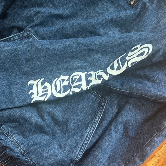Chrome Hearts Blue Hoodie with White Graphics - Picture 5 of 9